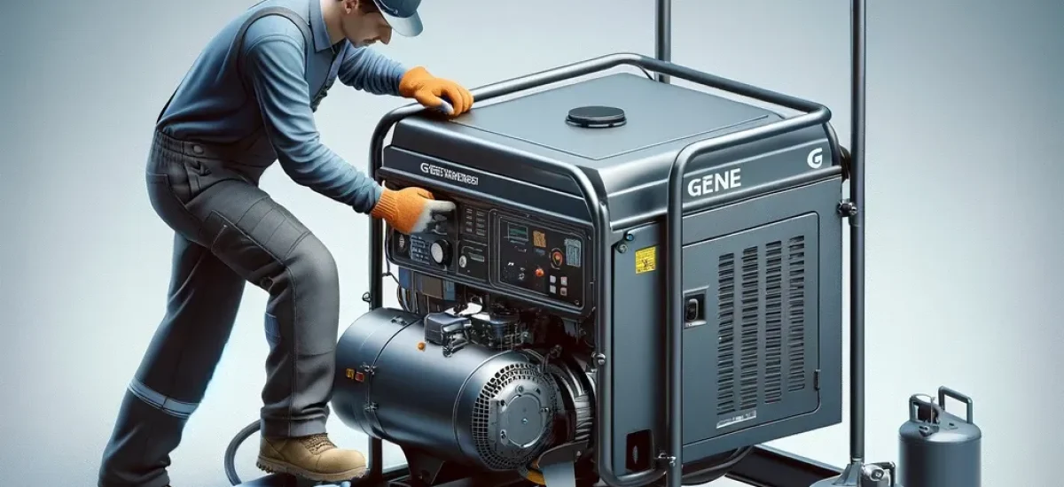 how to connect a generator to the house